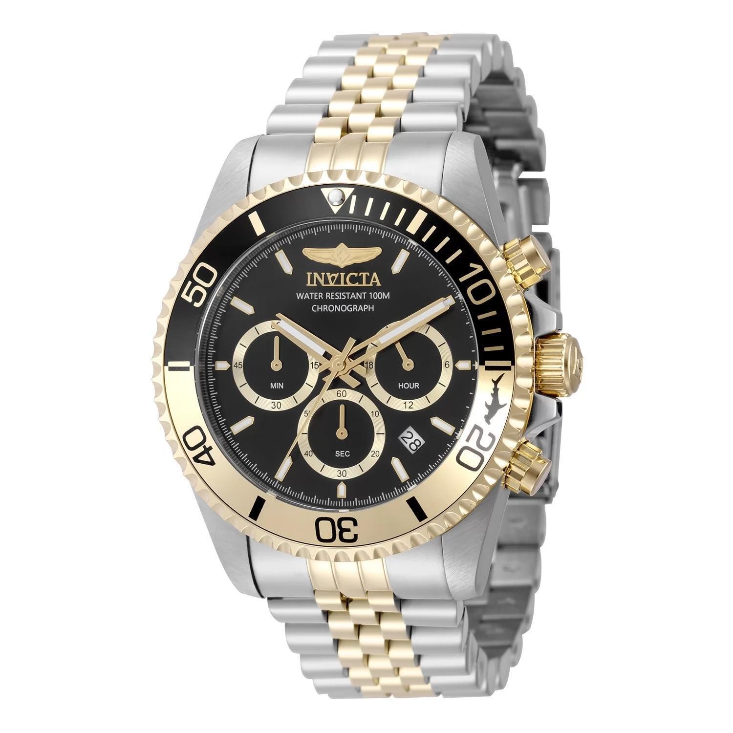 Nwt Invicta 49837 Pro Diver | Chronograph | Black | Men's Watch